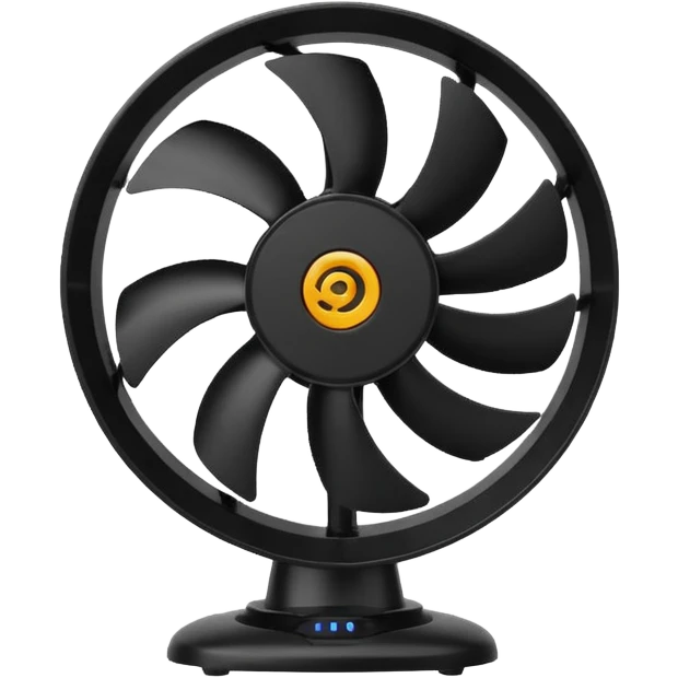 Gaming pc cabinet tab fan emoji