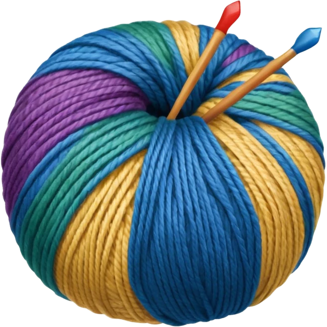 knitting paint emoji