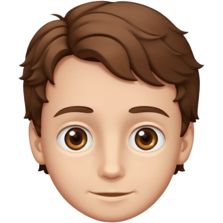 a boy with hazel eyes and wavy brown hair and a humungos forehead like huuuuuuuuuuuuuge bigger than mia khalifa emoji