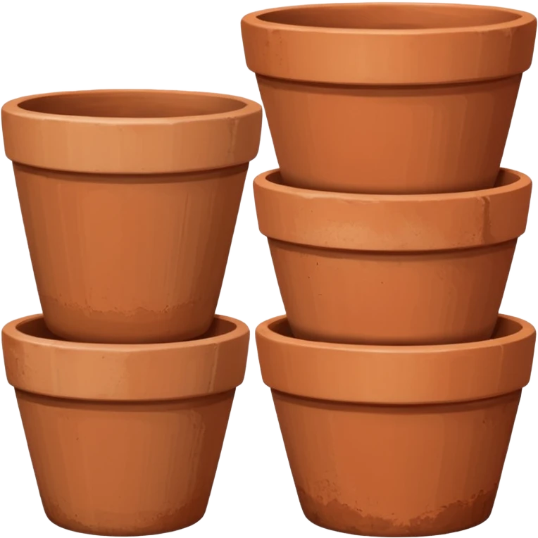 empty plant pots emoji