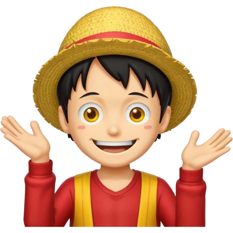 Create luffy emojis emoji