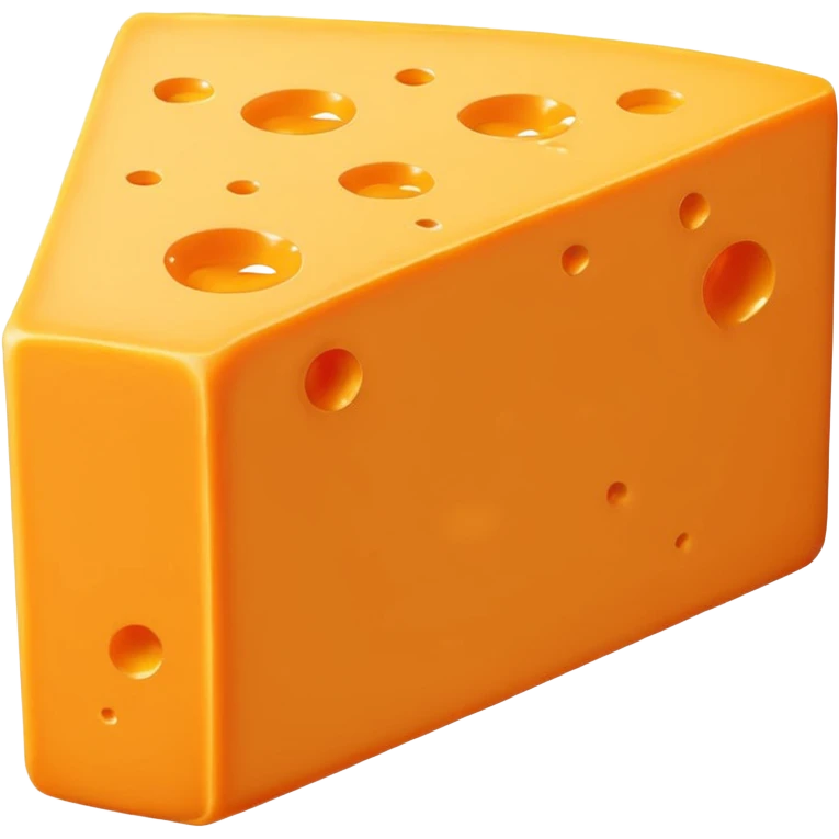 1 sheet of cheddar cheese emoji
