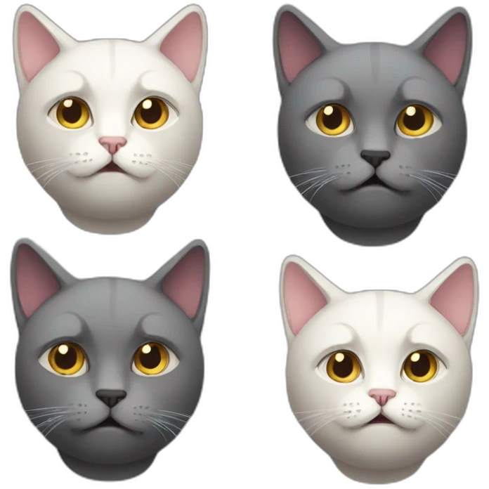 Depression cat emoji