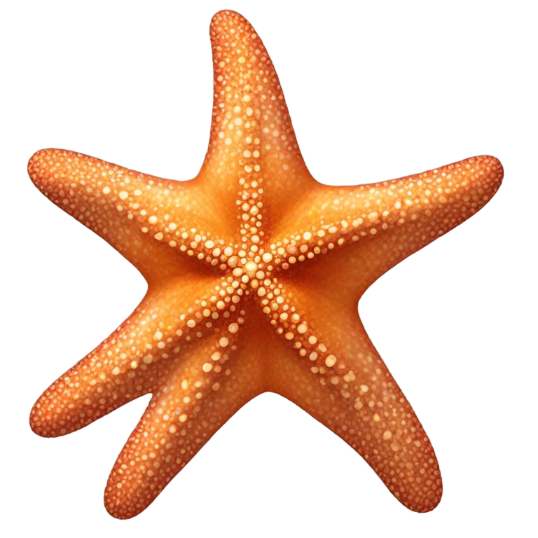 Realístic Star fish emoji