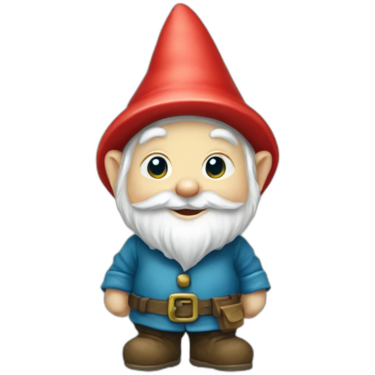 cute garden gnome emoji