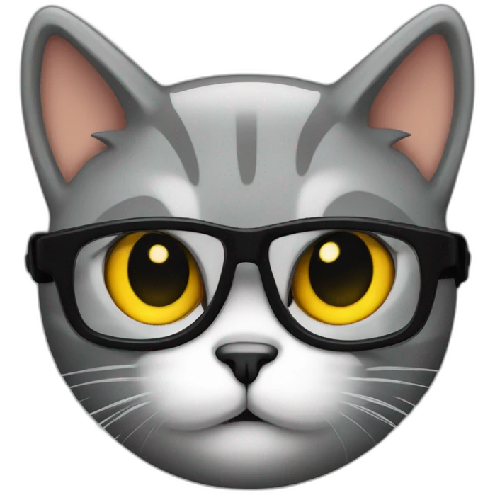 spy cat glass emoji