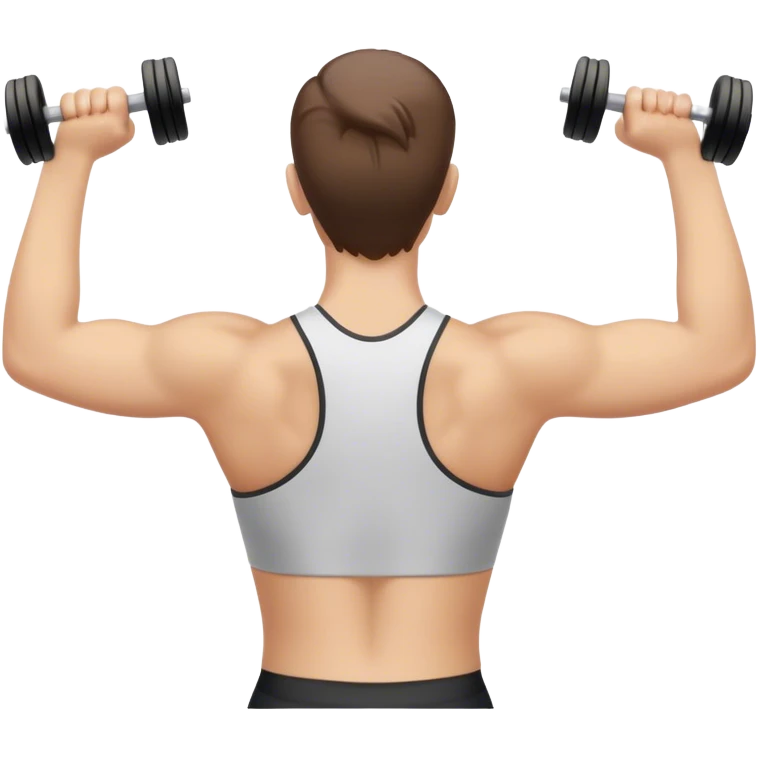upper-back exercise emoji