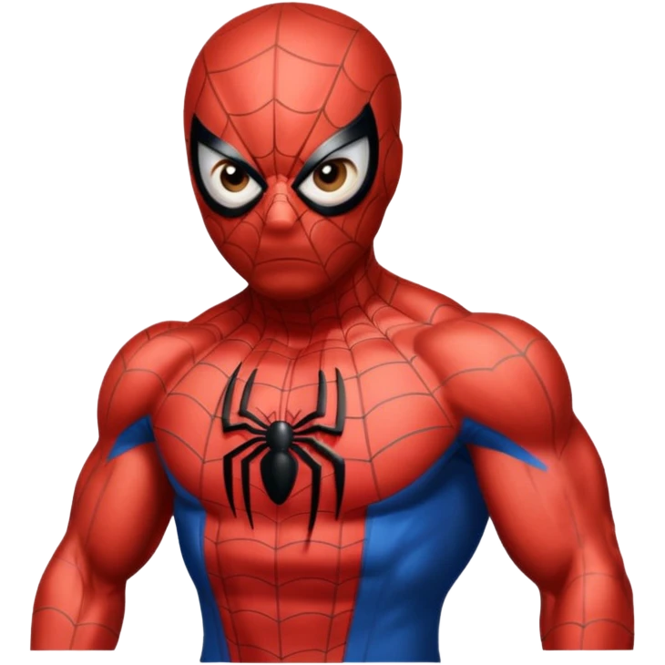 Homem aranha bravo emoji