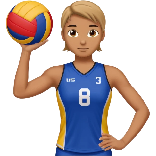 volleyball player emoji