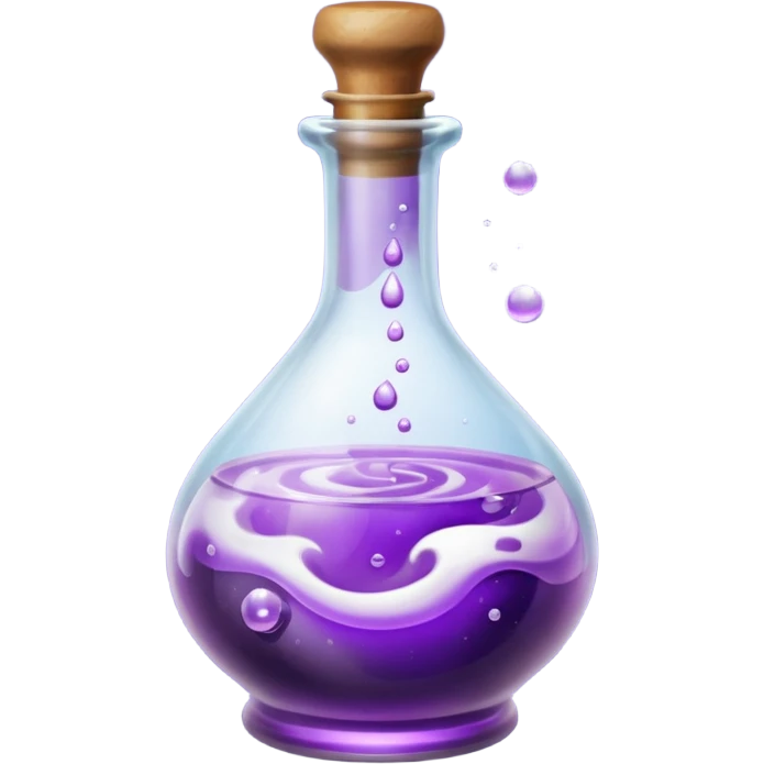 purple potion emoji