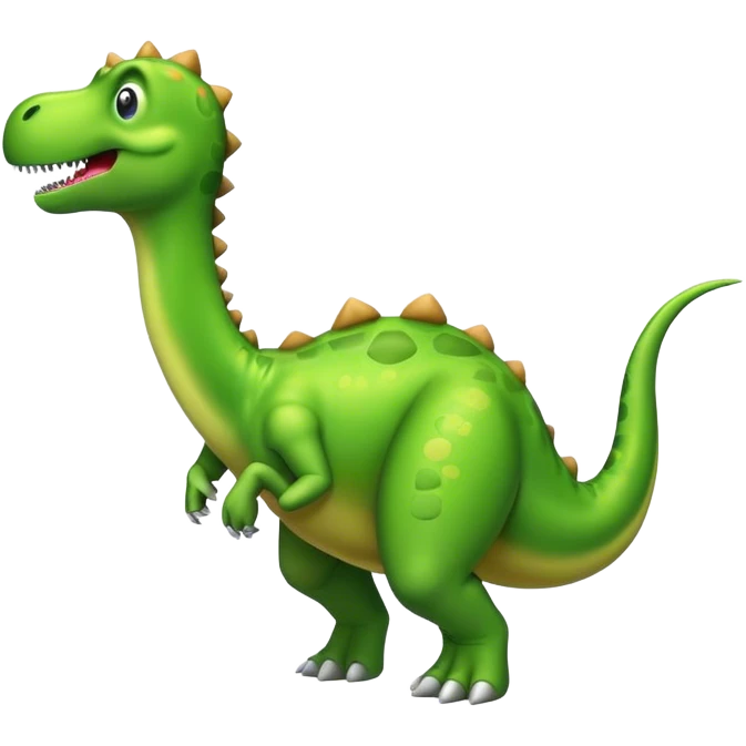 dinosaur puking emoji