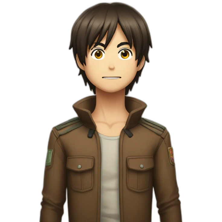 Eren Jaeger saison four emoji