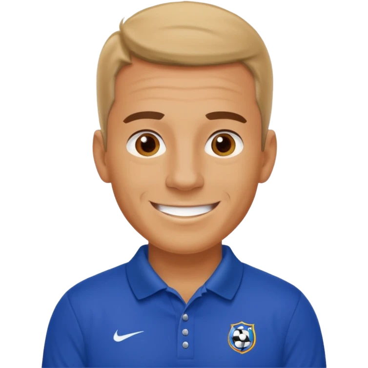 Soccer coach emoji