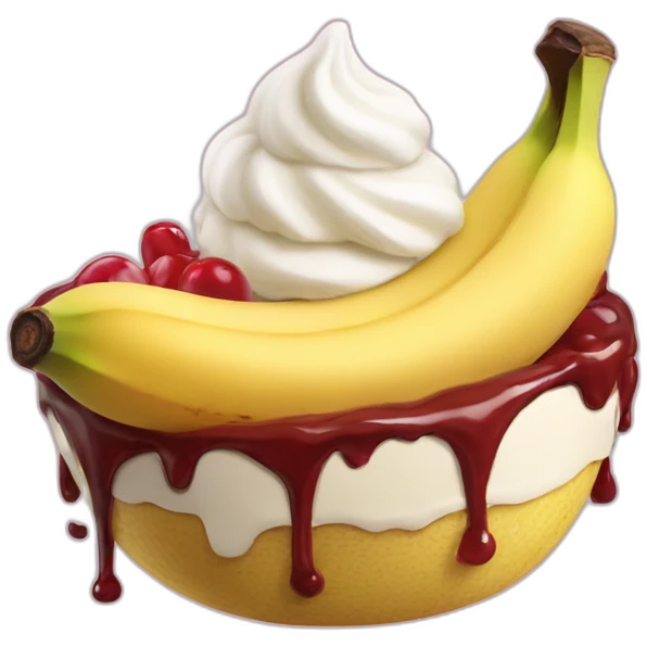 Banana Split emoji