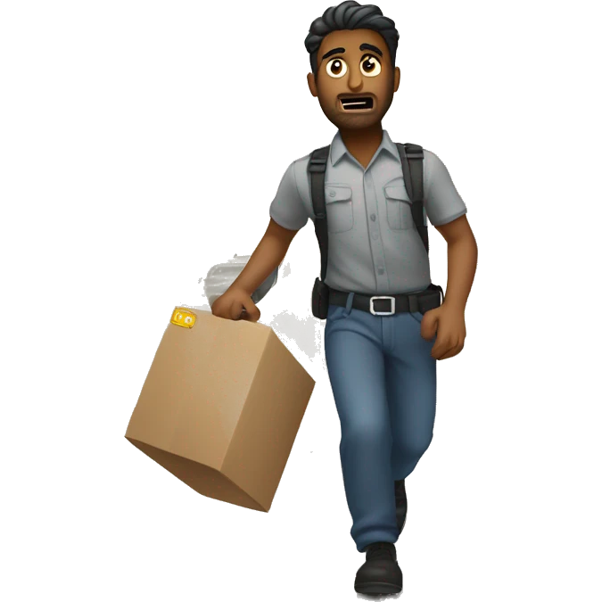 Prakash moving through dangerous area emoji