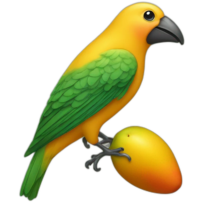Mango bird emoji