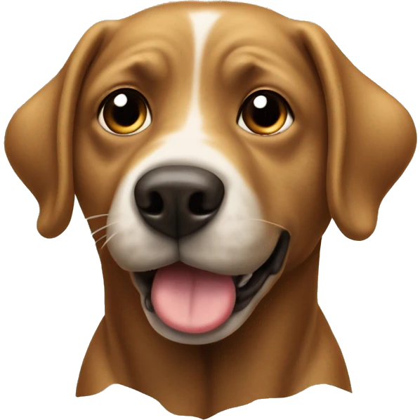 Dog and poop ￼ emoji
