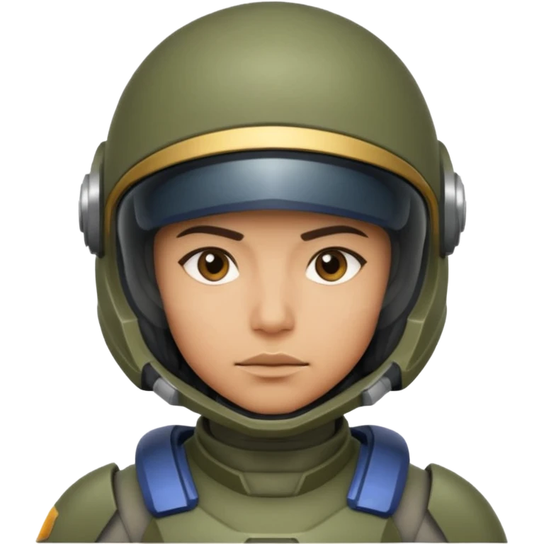 space fighter soldier emoji