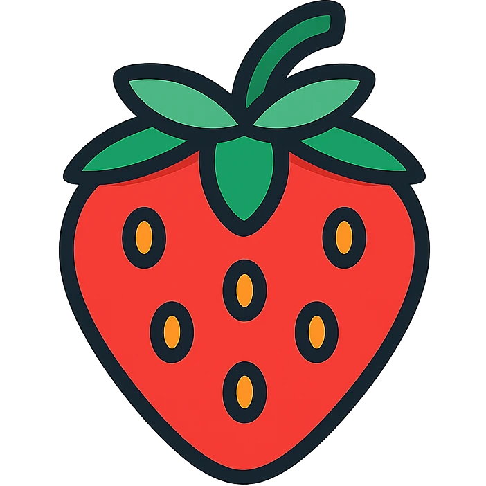 strawberry emoji