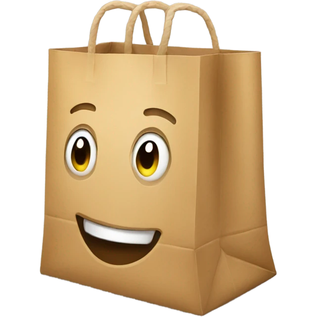 Grocery bag emoji