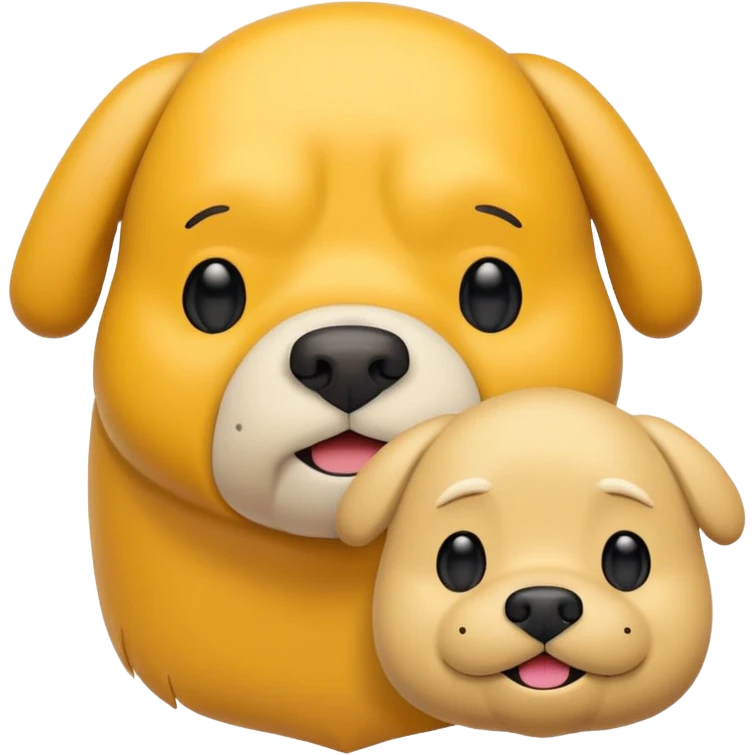 jake the dog and Finn the human from adventure time show  emoji
