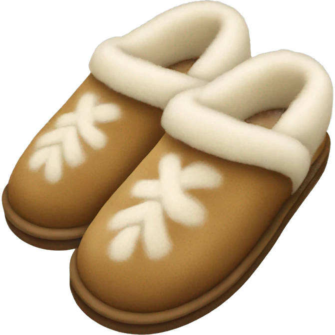 ugg slippers emoji