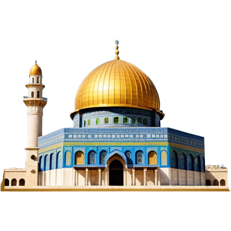 Dome of the rock, Palestine emoji