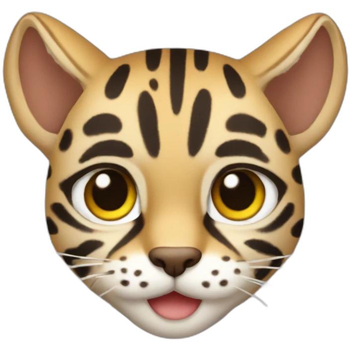 Ocelot Full Body emoji
