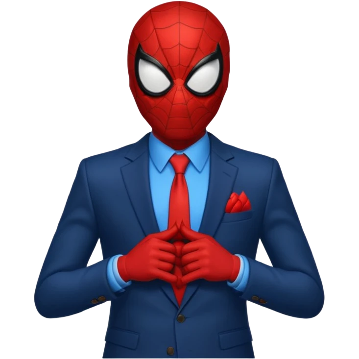 homen aranha de viuva negra emoji