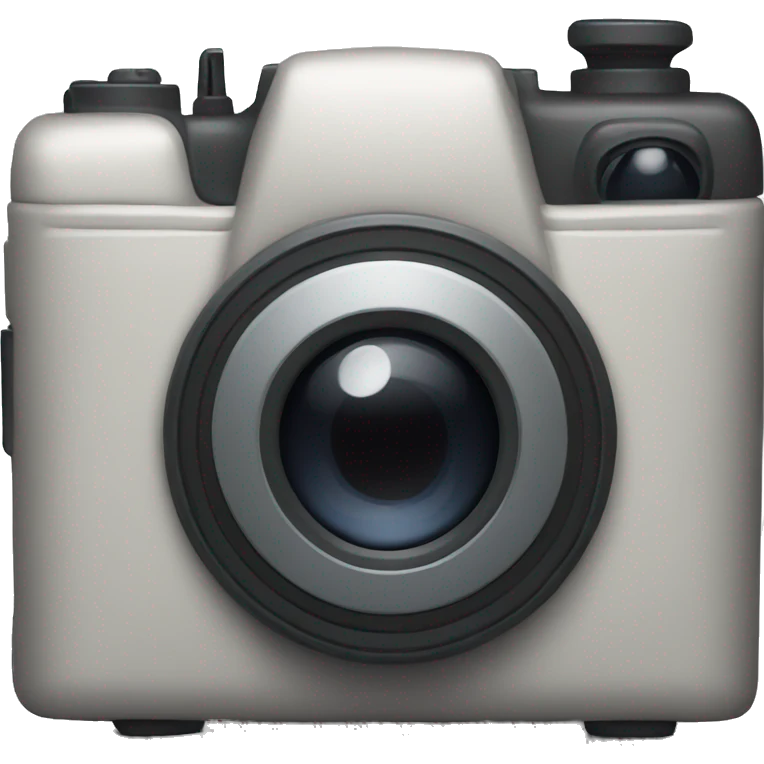 a camera looking at right side emoji
