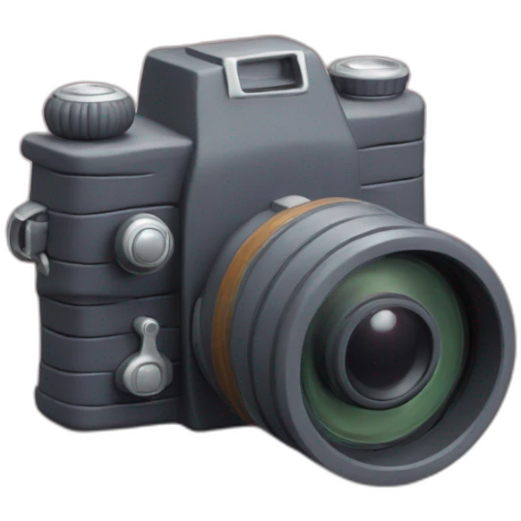 Plasticine Old Film Camera emoji