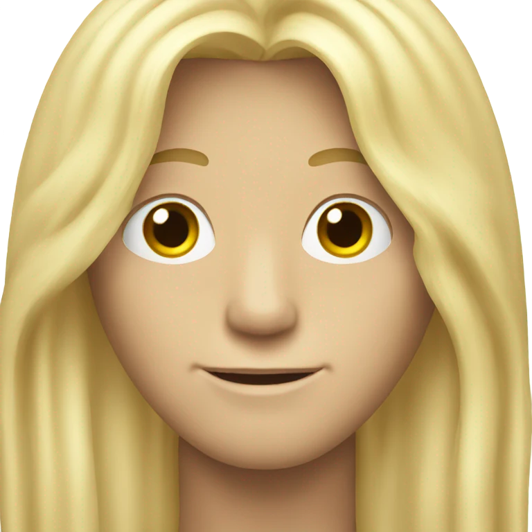 Blond long haired male emoji