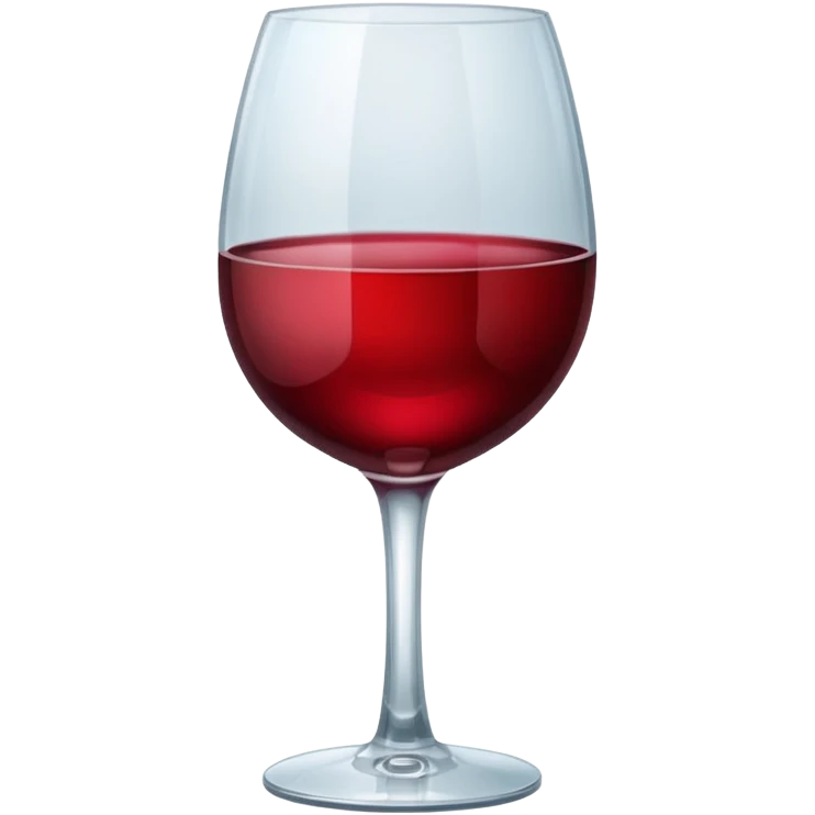 Red wine glass
 emoji