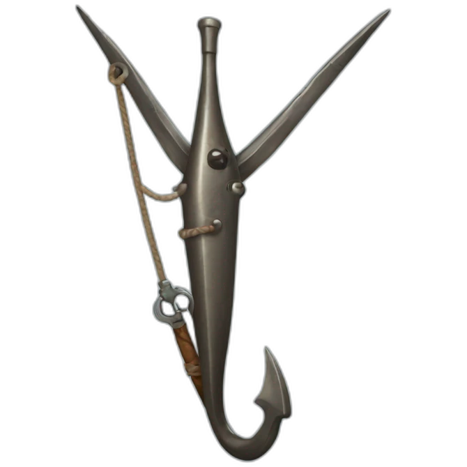 hook harpoon emoji