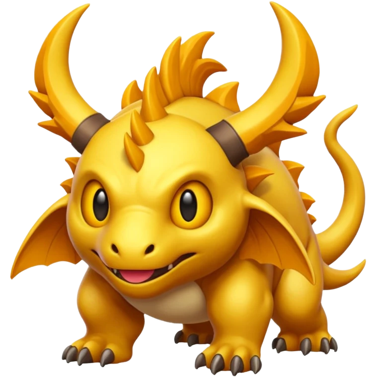 Epic complex detailed aesthetic-scenic-Fakémon-creature emoji