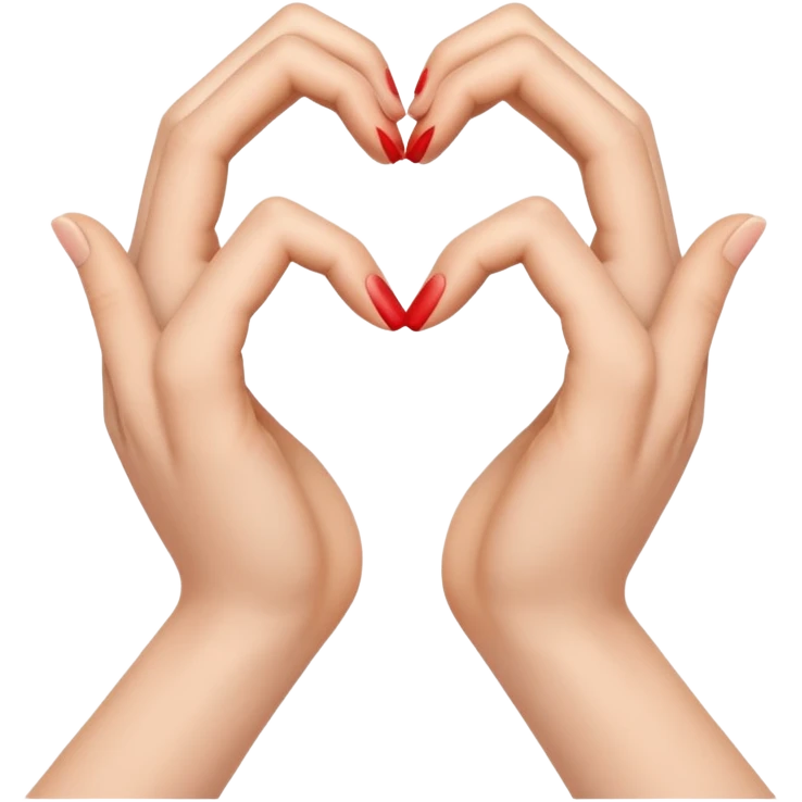 Corazón con las manos como éstas🖐️ emoji