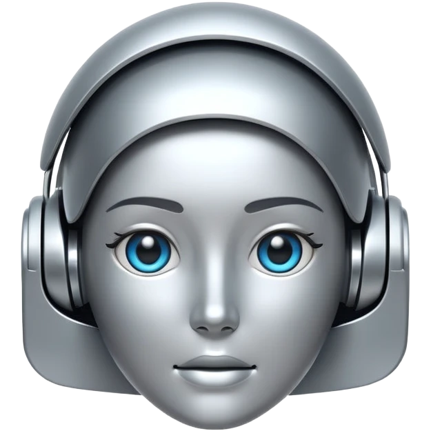 AI Assistant head  emoji