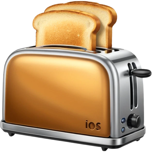 toaster with toast in it emoji