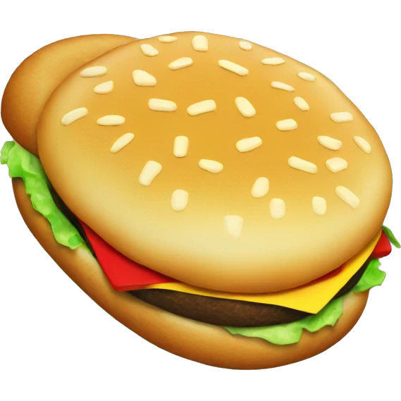 Cheeseburger slippers  emoji