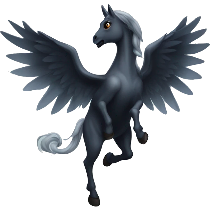 dark ghost pegasus emoji