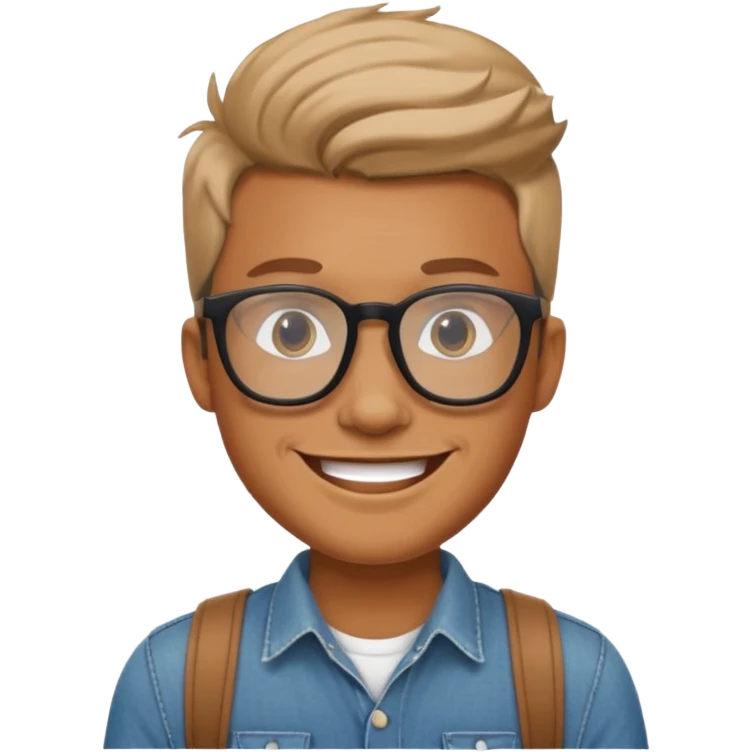 hipster match emoji
