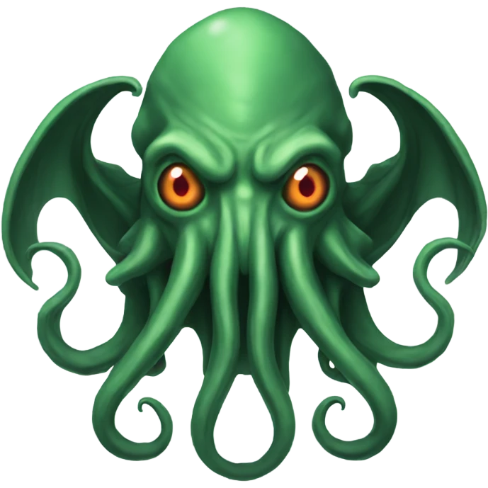 Cthulhu point emoji