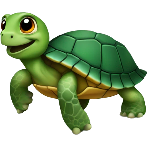 turtle that is hot emoji