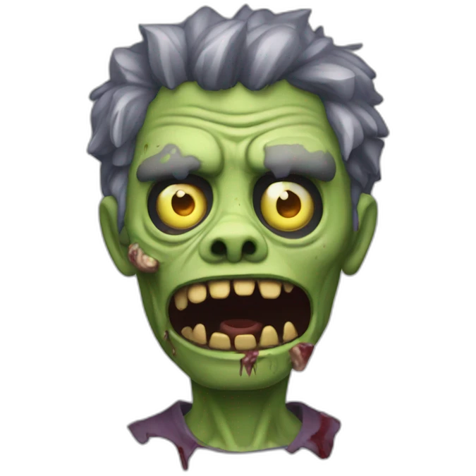 barnie zombie emoji