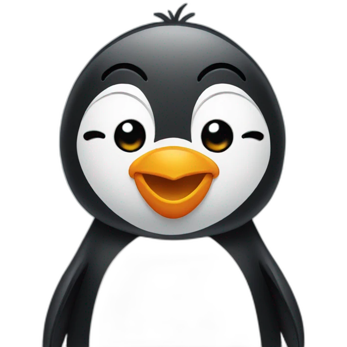 crying penguin emoji