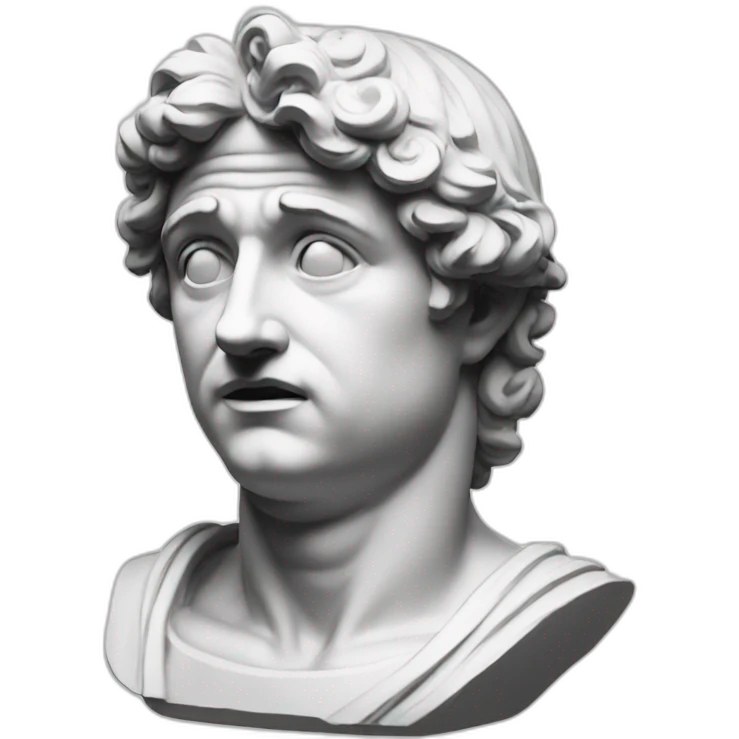 confused italian statue emoji