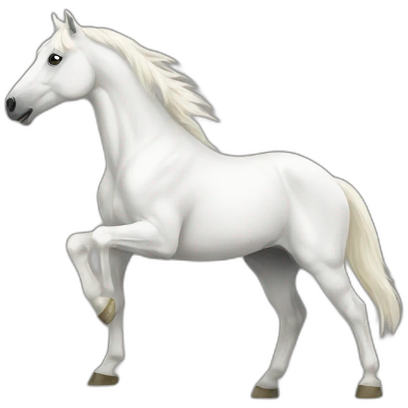 White horse emoji