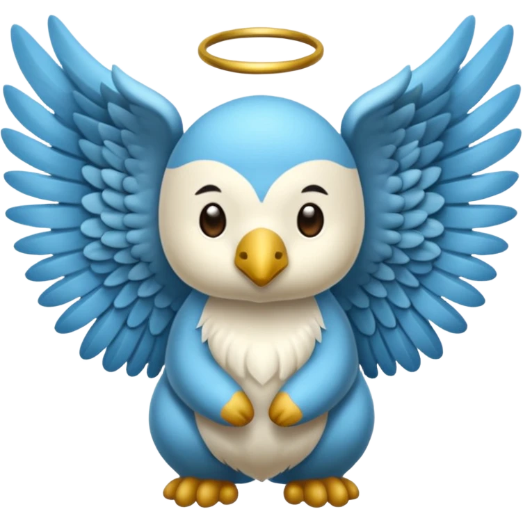 un animal ange de mongolie emoji