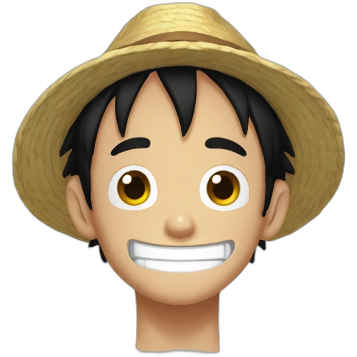 Luffy emoji