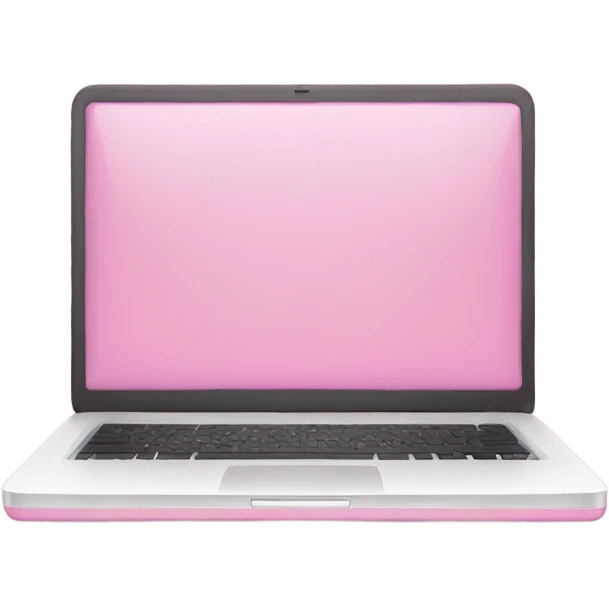 pink laptop emoji